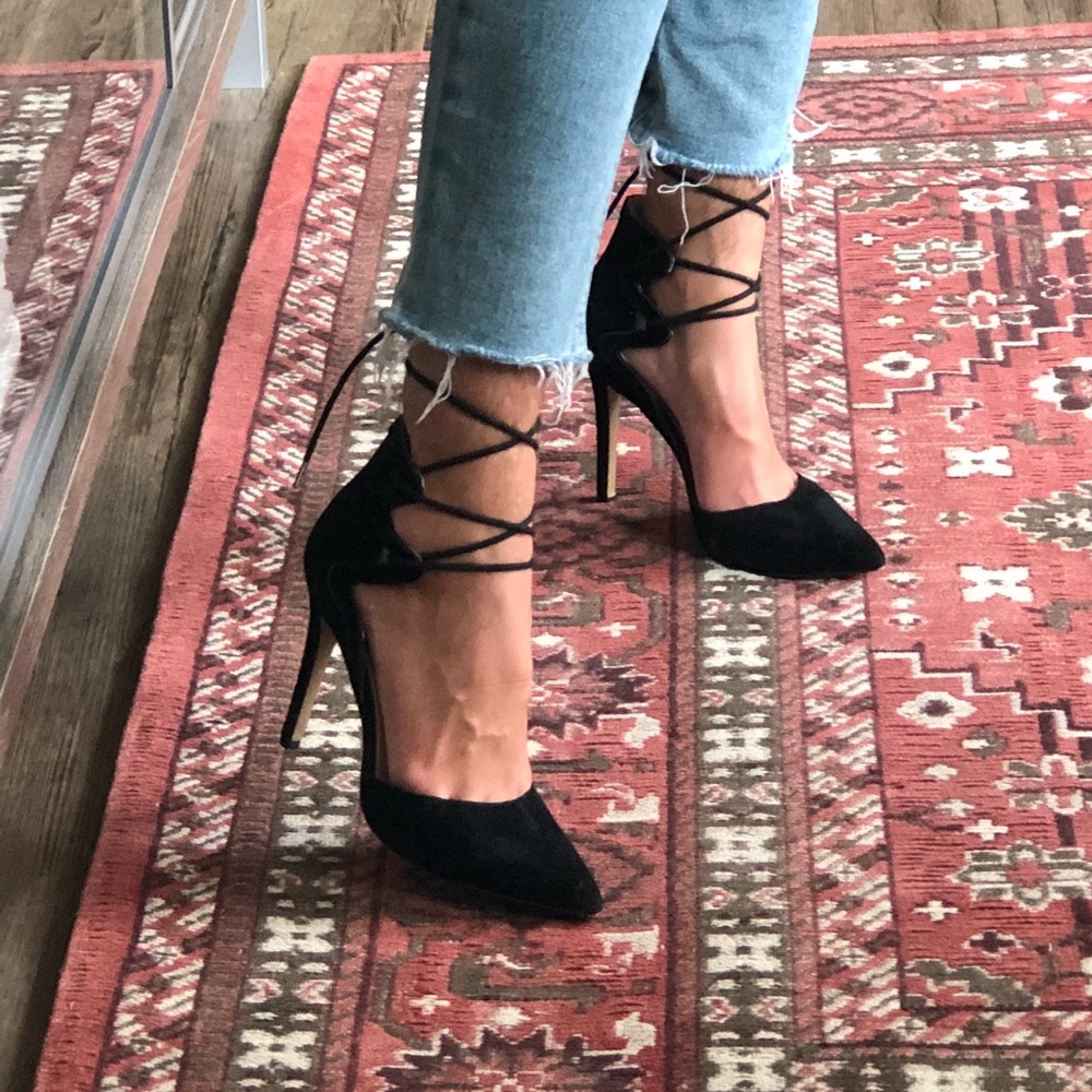 Never Worn Jessica Simpson Lace-up Heel